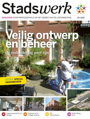 De cover van Stadswerk nummer 5 van 2013.