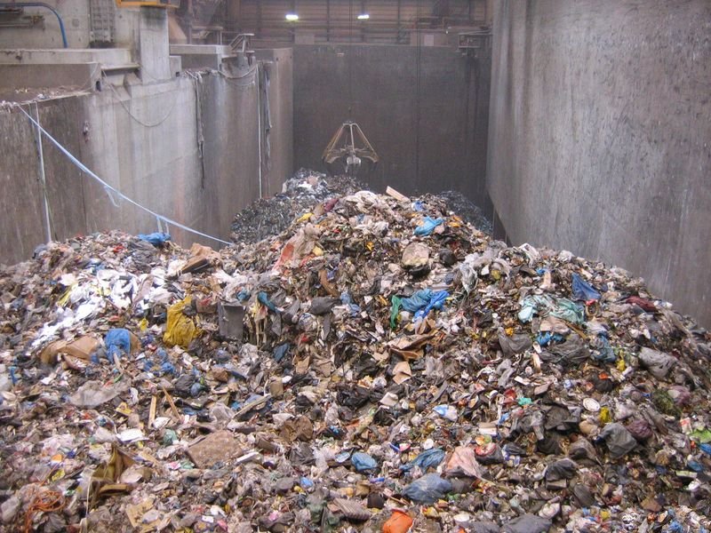 Afvalverwerking in Wijster (bron: Wikimedia Commons - Fruggo)