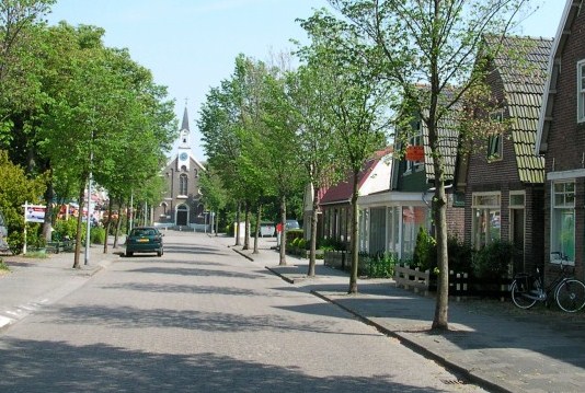 Anna Paulowna in de nieuwe gemeente Hollands Kroon (bron: Wikimedia - Dolfy)