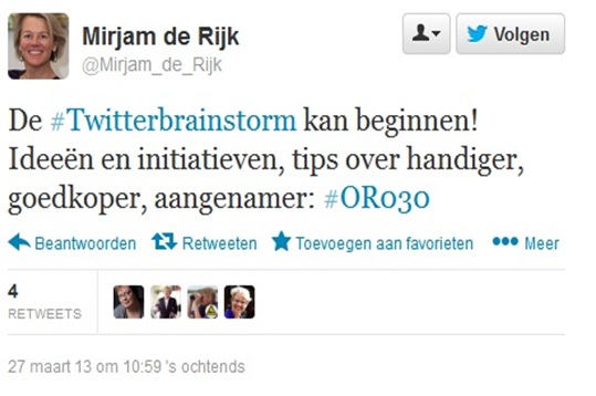 Twitterbrainstorm (bron: @Mirjam_de_Rijk)