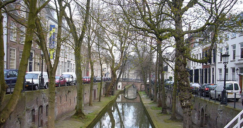 Nieuwegracht Utrecht (bron: Wikipedia - Pepijntje)