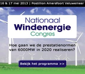 Nationaal Windenergie Congres | 16 mei 2013 | Amersfoort