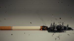 roken in de stad