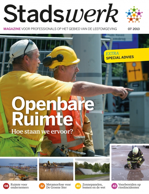 Cover van Stadswerk nummer 7 van 2013.