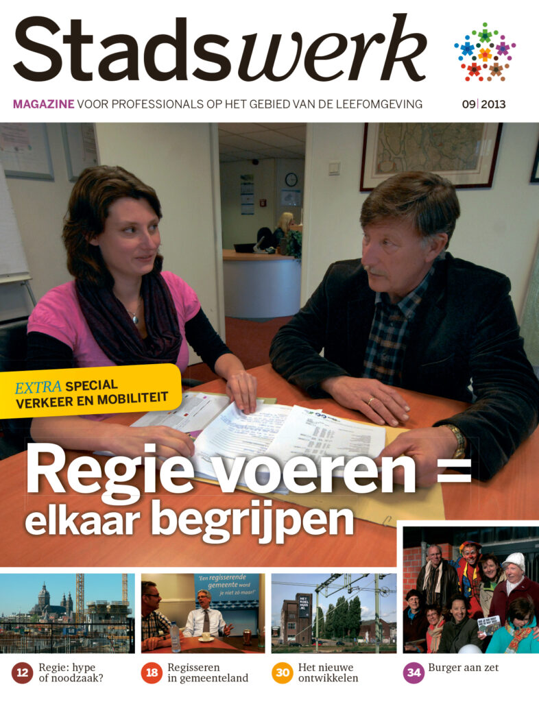 Cover van Stadswerk nummer 9 van 2013.