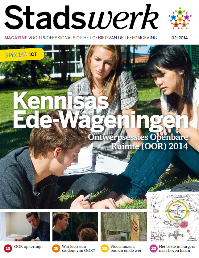 Cover van Stadswerk Magazine nummer 2 van 2014.